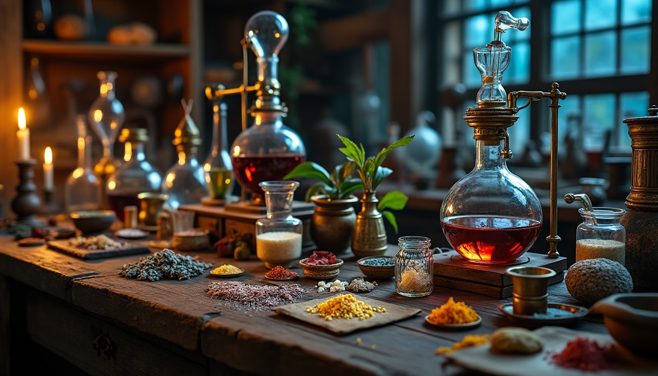 découvrez les avancées concrètes issues de l’alchimie, ses contributions à la chimie moderne et ce que l’histoire retient de ses recherches.