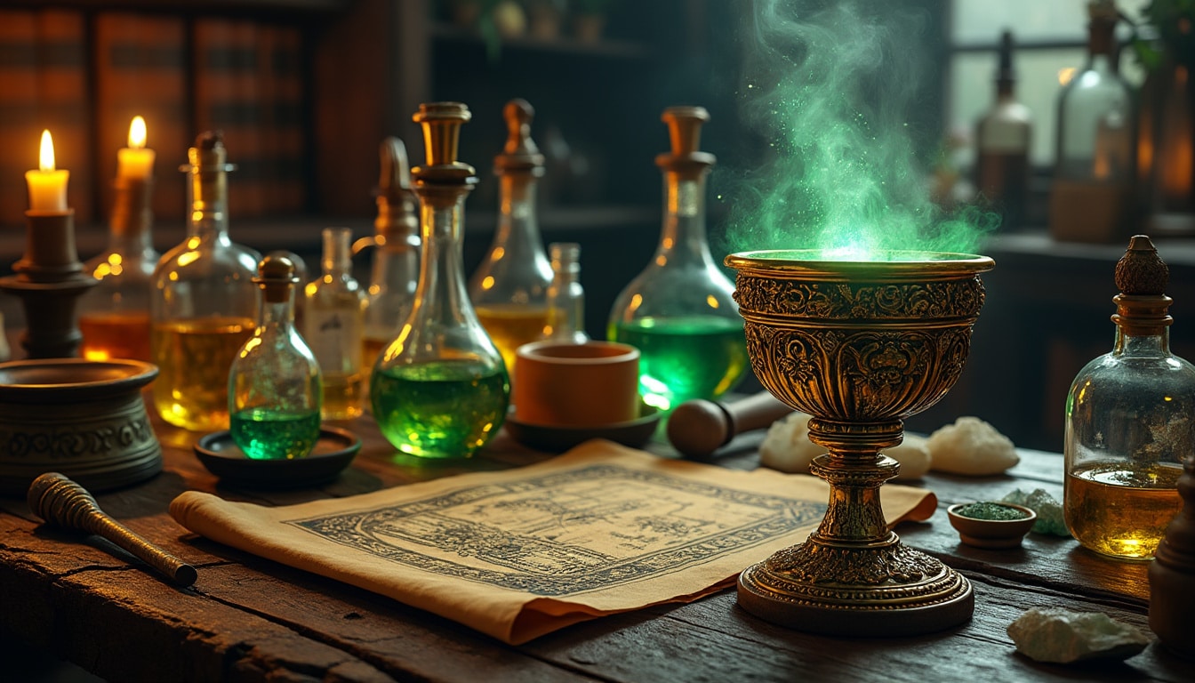 découvrez l'élixir de longue vie, cette mystérieuse promesse alchimique qui fascine depuis des siècles à travers ses secrets et ses légendes.