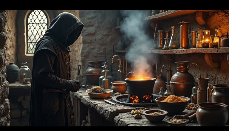 Laboratoire alchimique : ce qu'on y trouvait vraiment