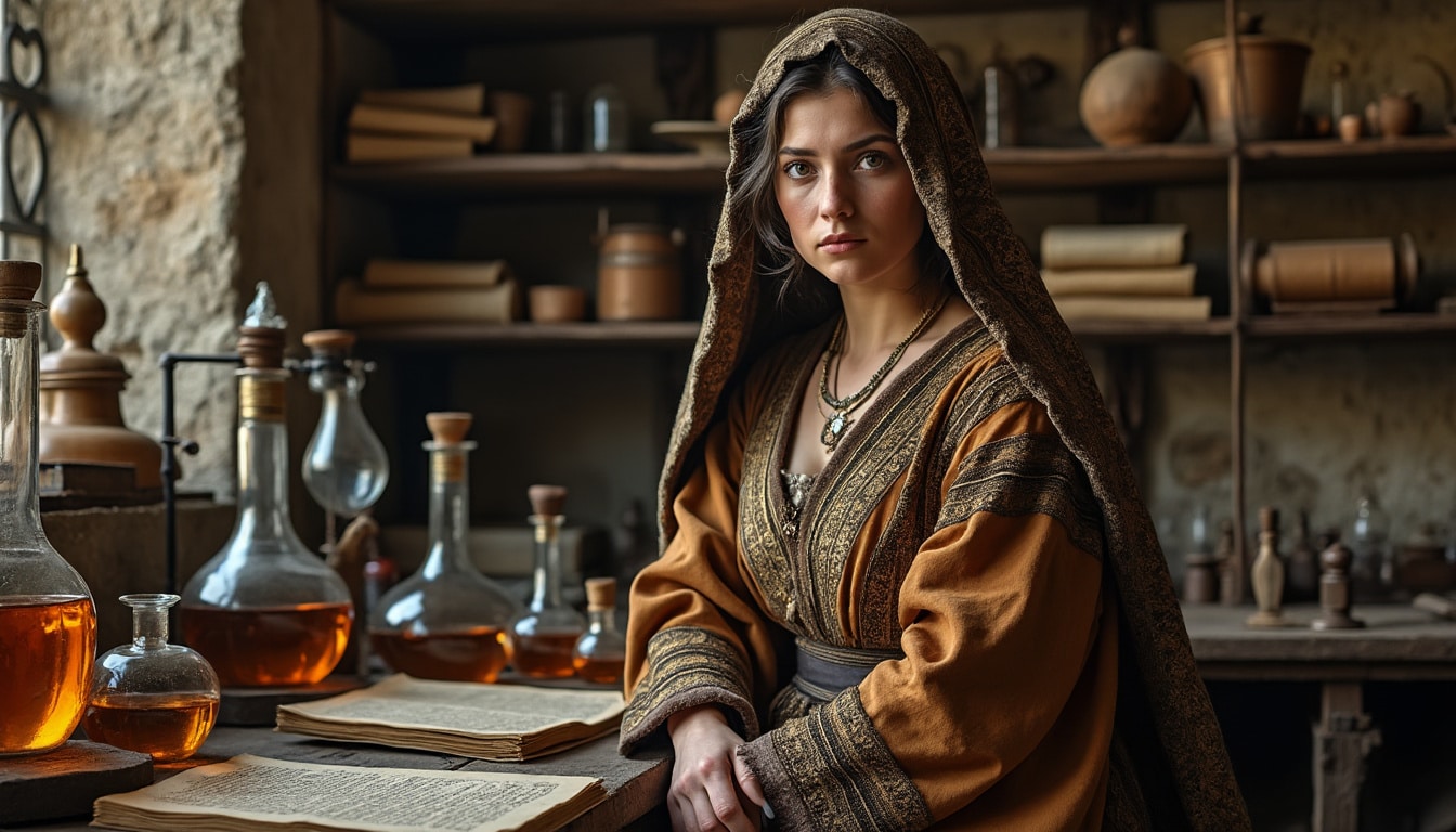 découvrez marie la juive, l'une des premières figures documentées de l'histoire, reconnue pour ses contributions remarquables en alchimie et sciences anciennes.