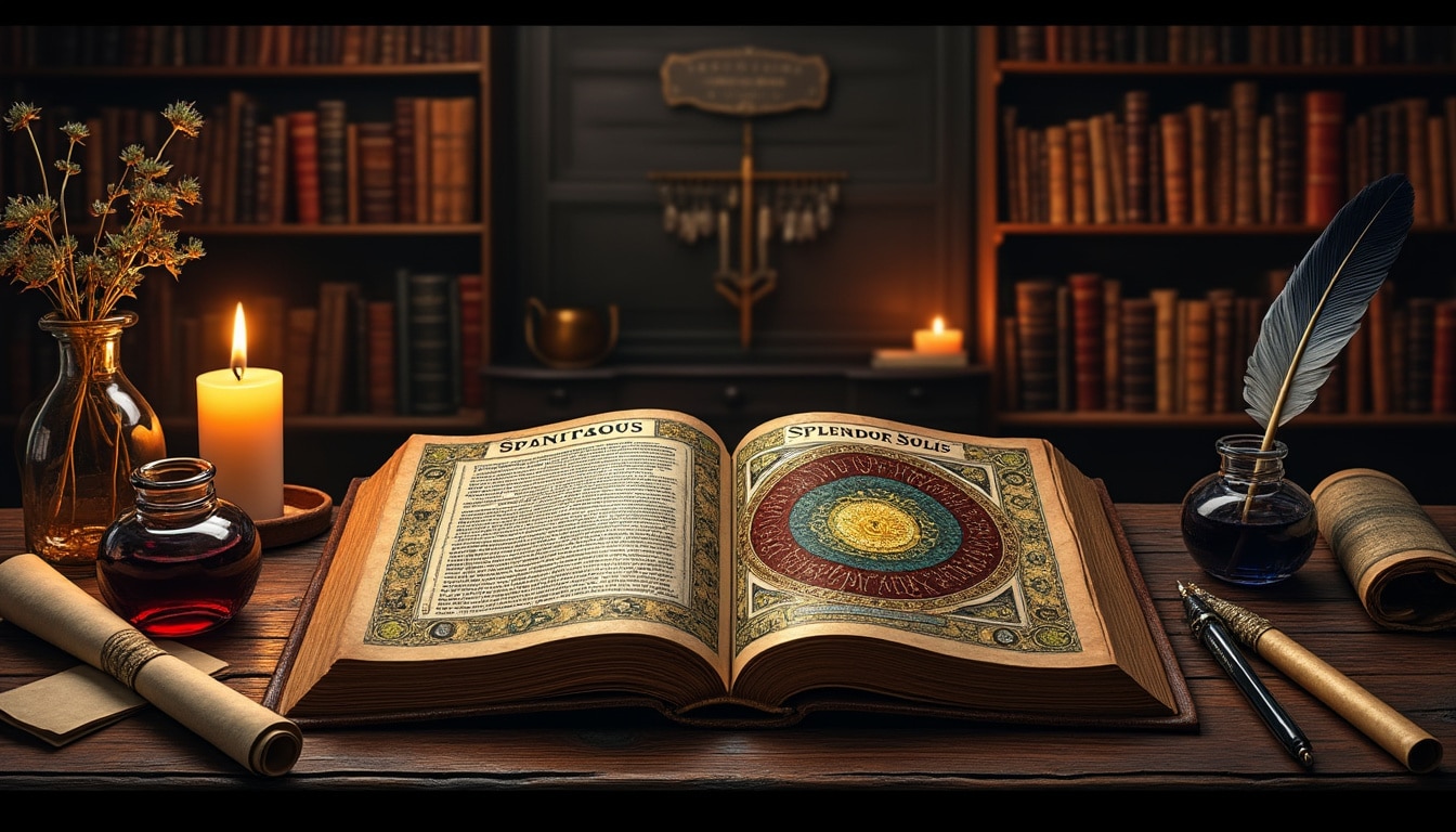 découvrez splendor solis, un manuscrit précieux de la renaissance, célèbre pour ses illustrations alchimiques riches et son histoire fascinante.