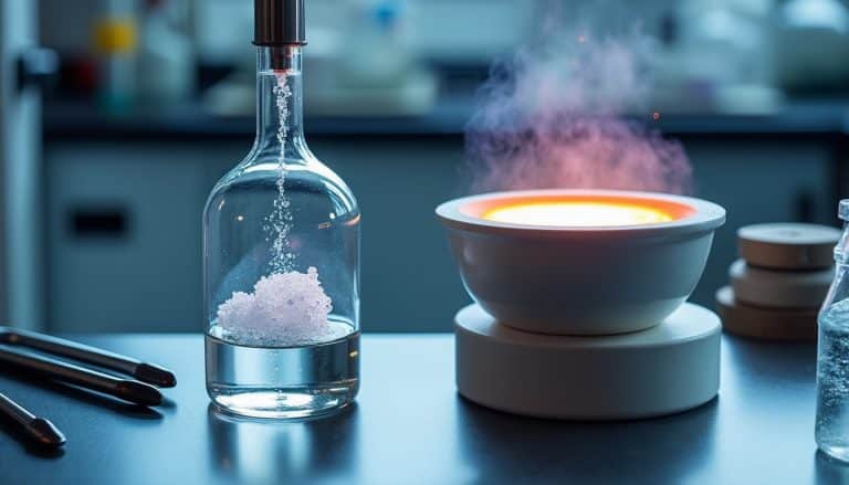 Sublimation et calcination : les opérations de base