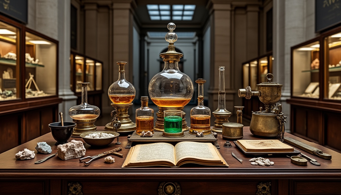 découvrez les musées et collections où admirer des objets alchimiques, entre manuscrits anciens, instruments mystérieux et trésors de l’histoire de l’alchimie.